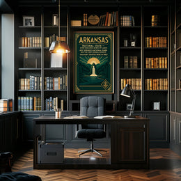 Arkansas The Natural State Poster