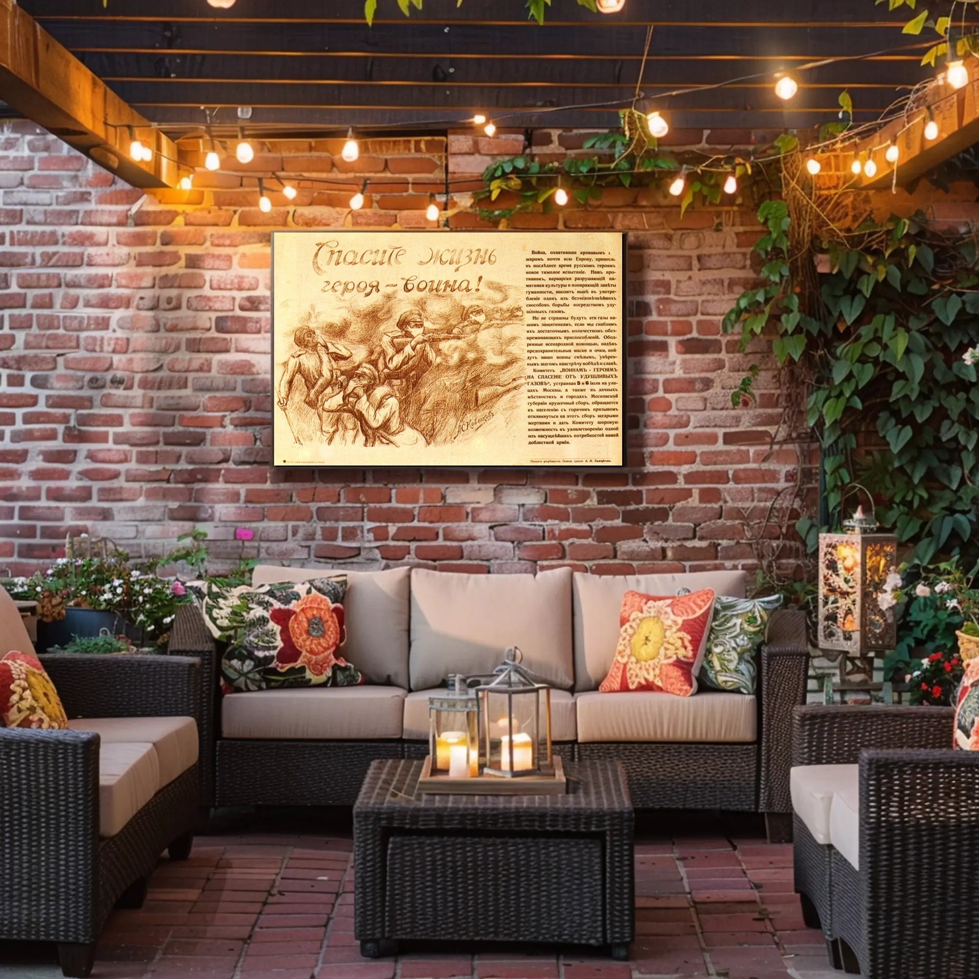 Save the Heroic Soldier Poster