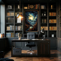 Celestial Landscape Poster
