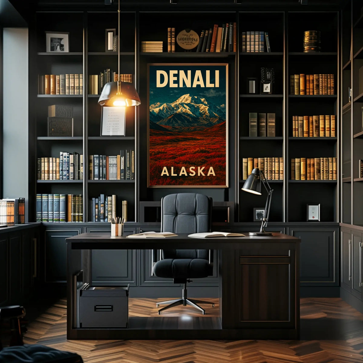 Denali Alaskas Majestic Peak Poster