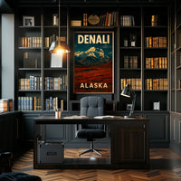 Denali Alaskas Majestic Peak Poster