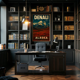 Denali Alaskas Majestic Peak Poster
