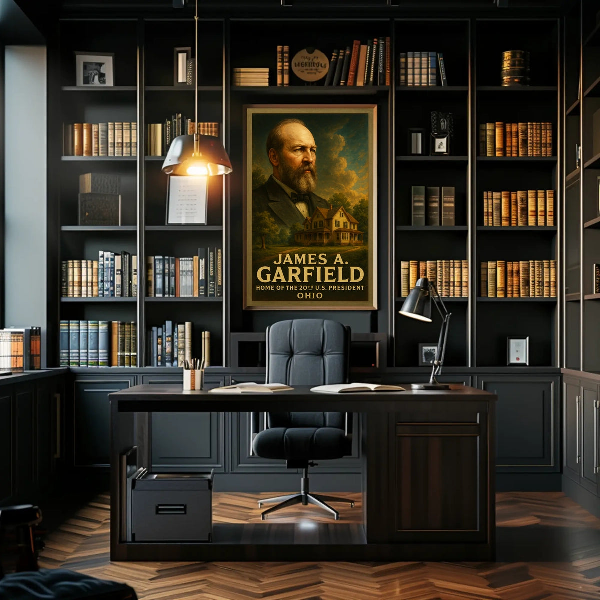 James A. Garfield 20Th President Poster