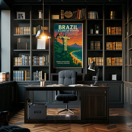 Brazil A Land of Wonder Poster
