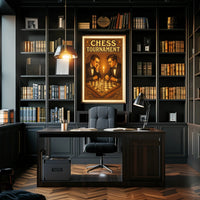 Chess Tournament Poster PosterGoat