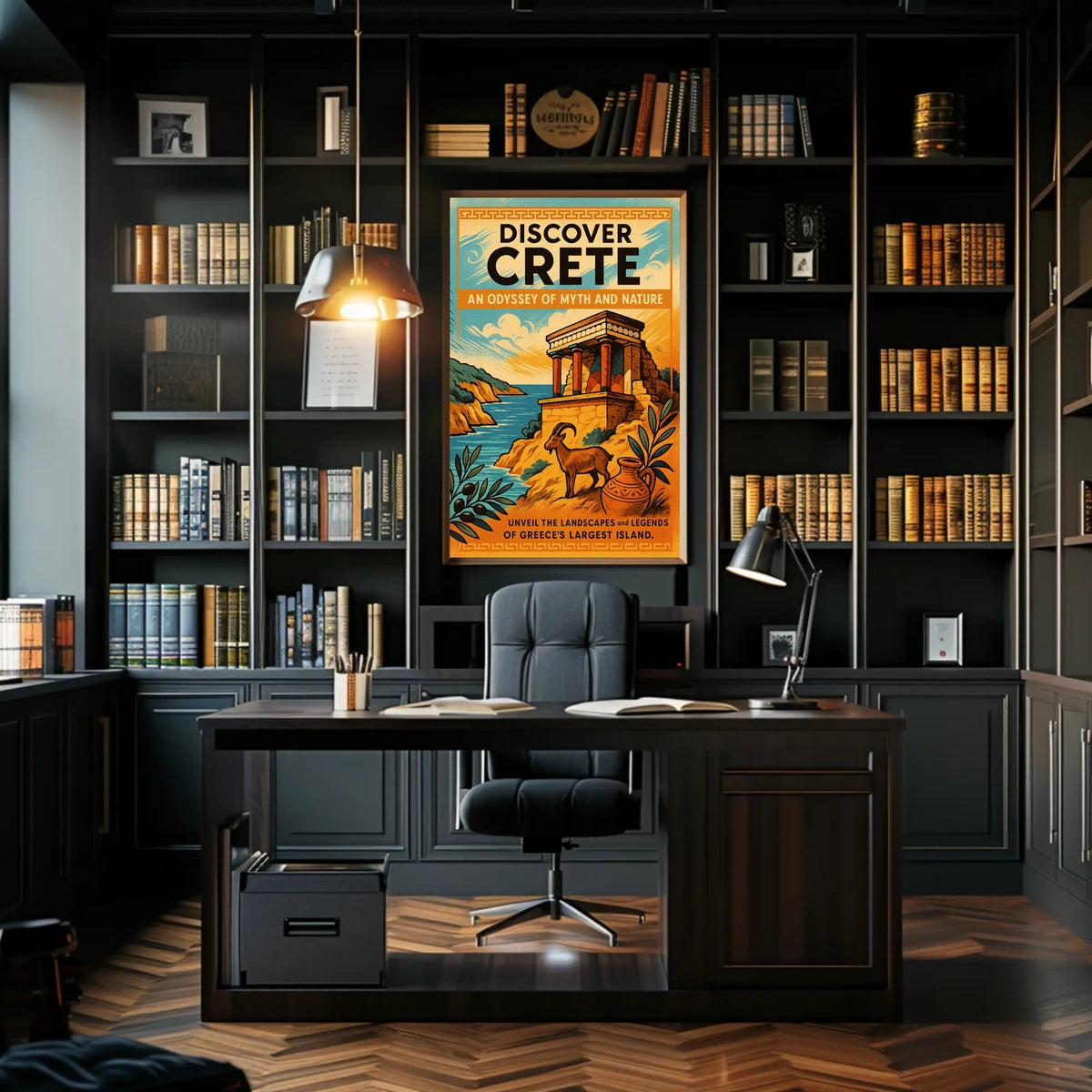 Discover Crete Poster