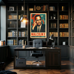 Malcolm X Poster