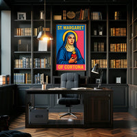 St. Margaret of Cortona Poster