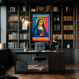 St. Margaret of Cortona Poster