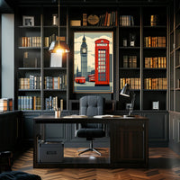 Iconic London Landmarks Poster