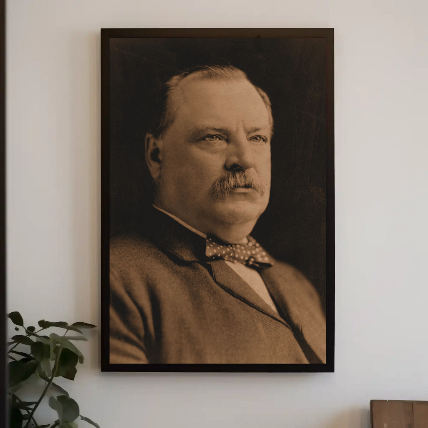 Grover Cleveland 24th President Sepia Photo