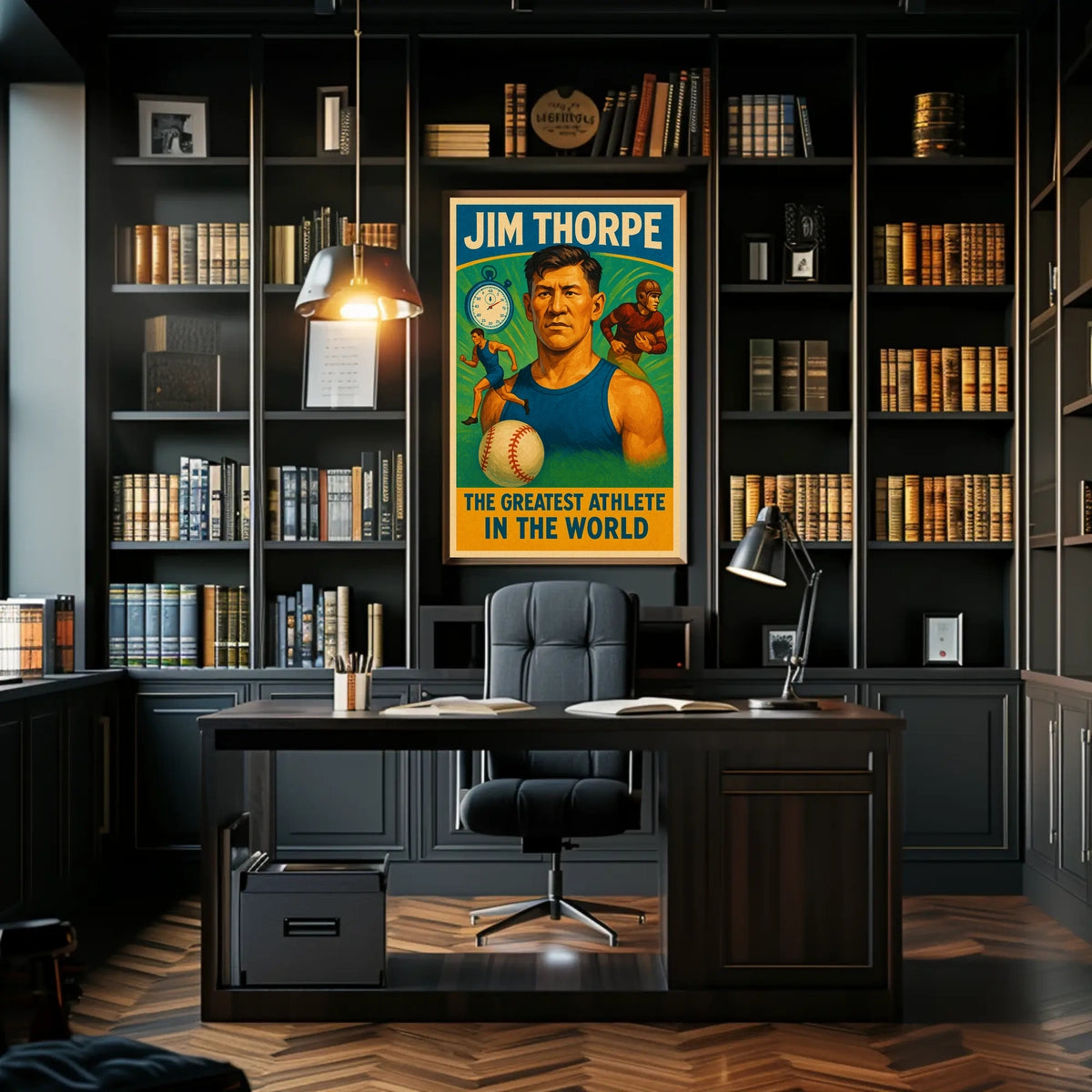 Celebrating a Legend The Greatest Athlete in the World Poster