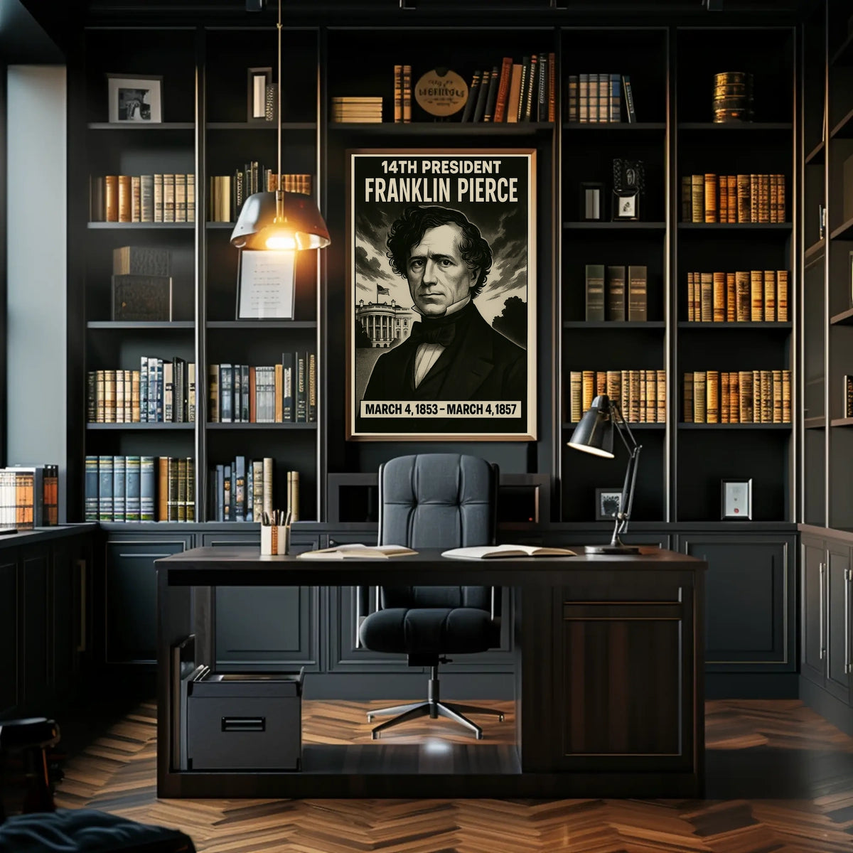 Franklin Pierce 14Th President Poster