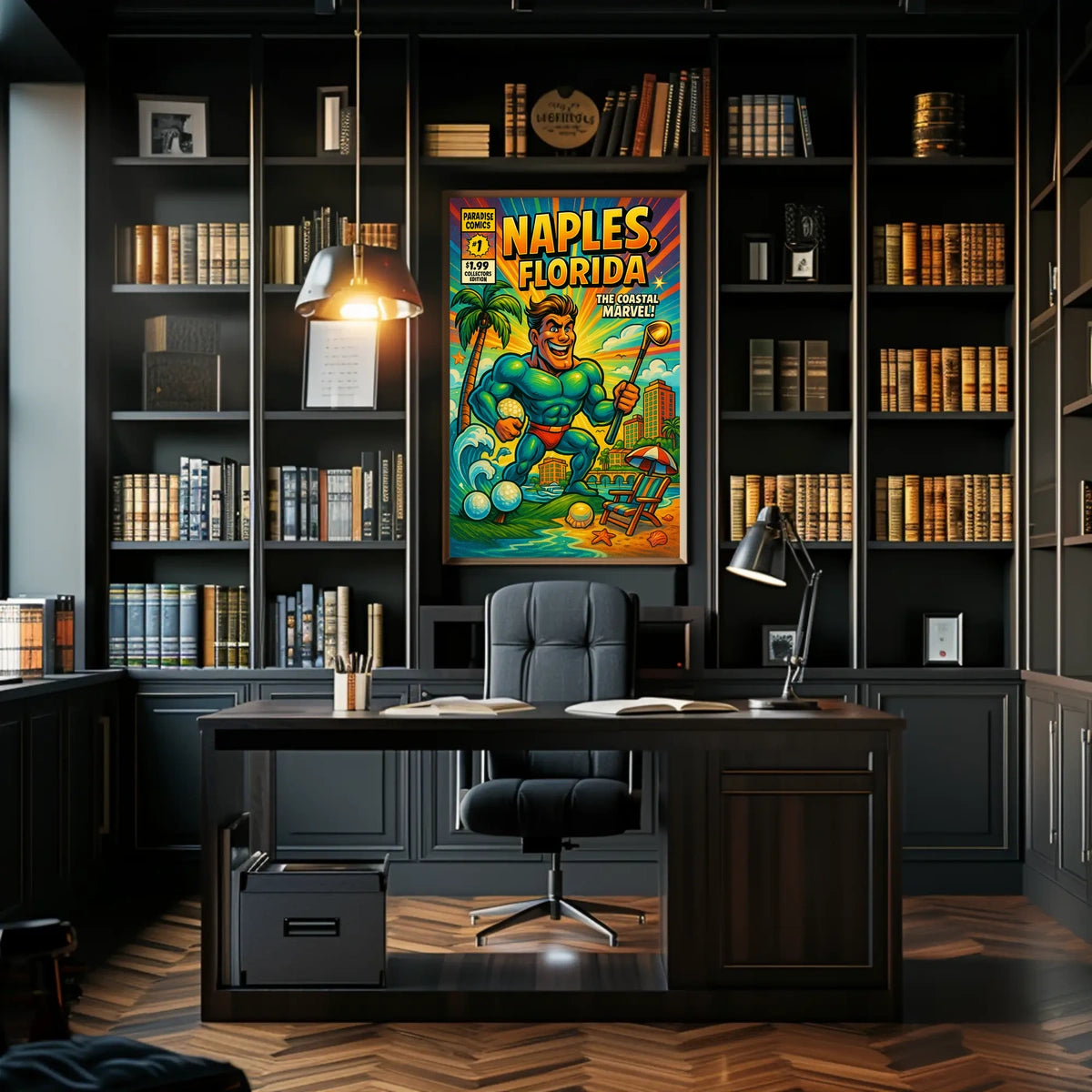Naples, Florida The Coastal Marvel Poster