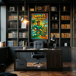 Naples, Florida The Coastal Marvel Poster