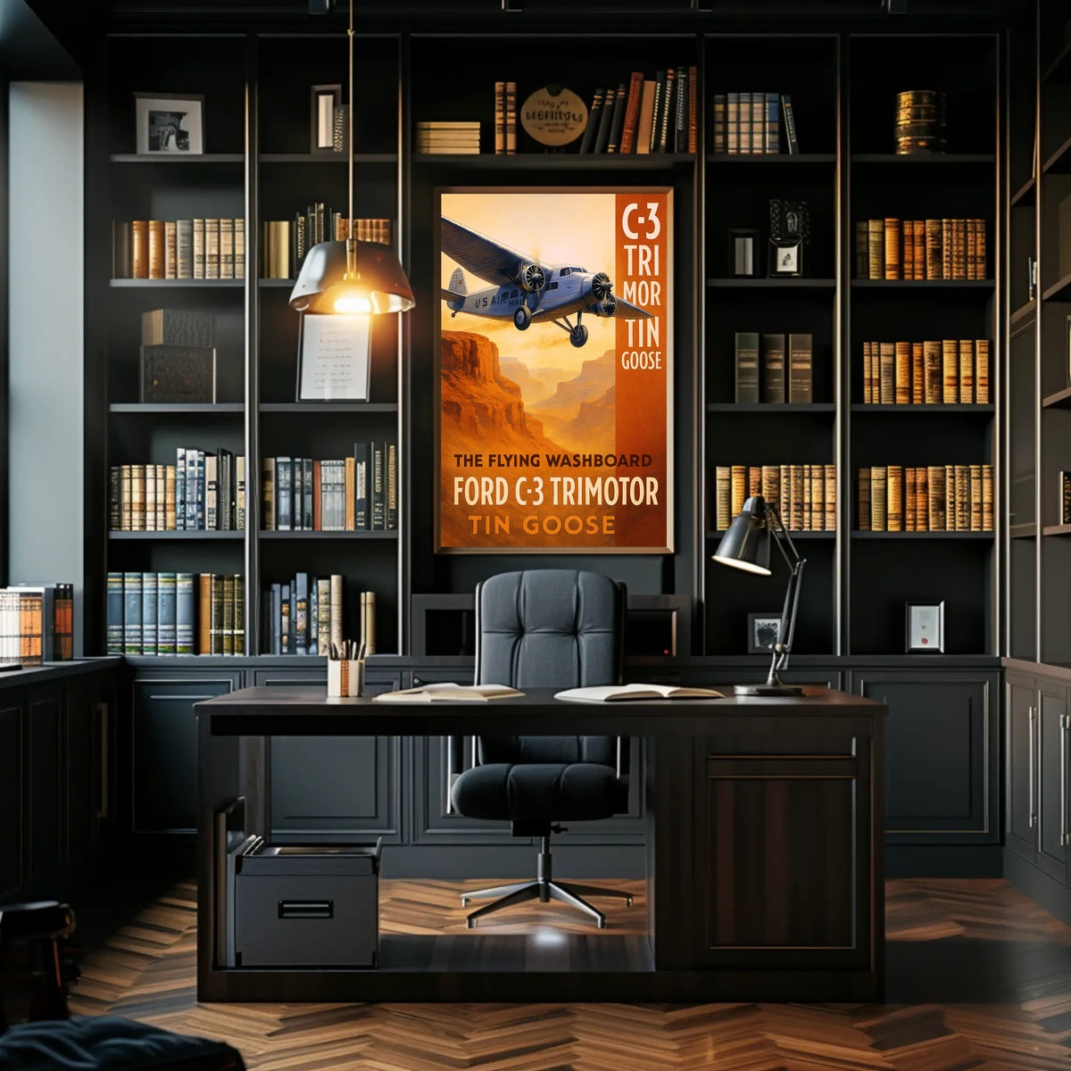 Ford C-3 Trimotor The Flying Washboard Poster