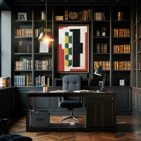 Geometric Abstraction Poster