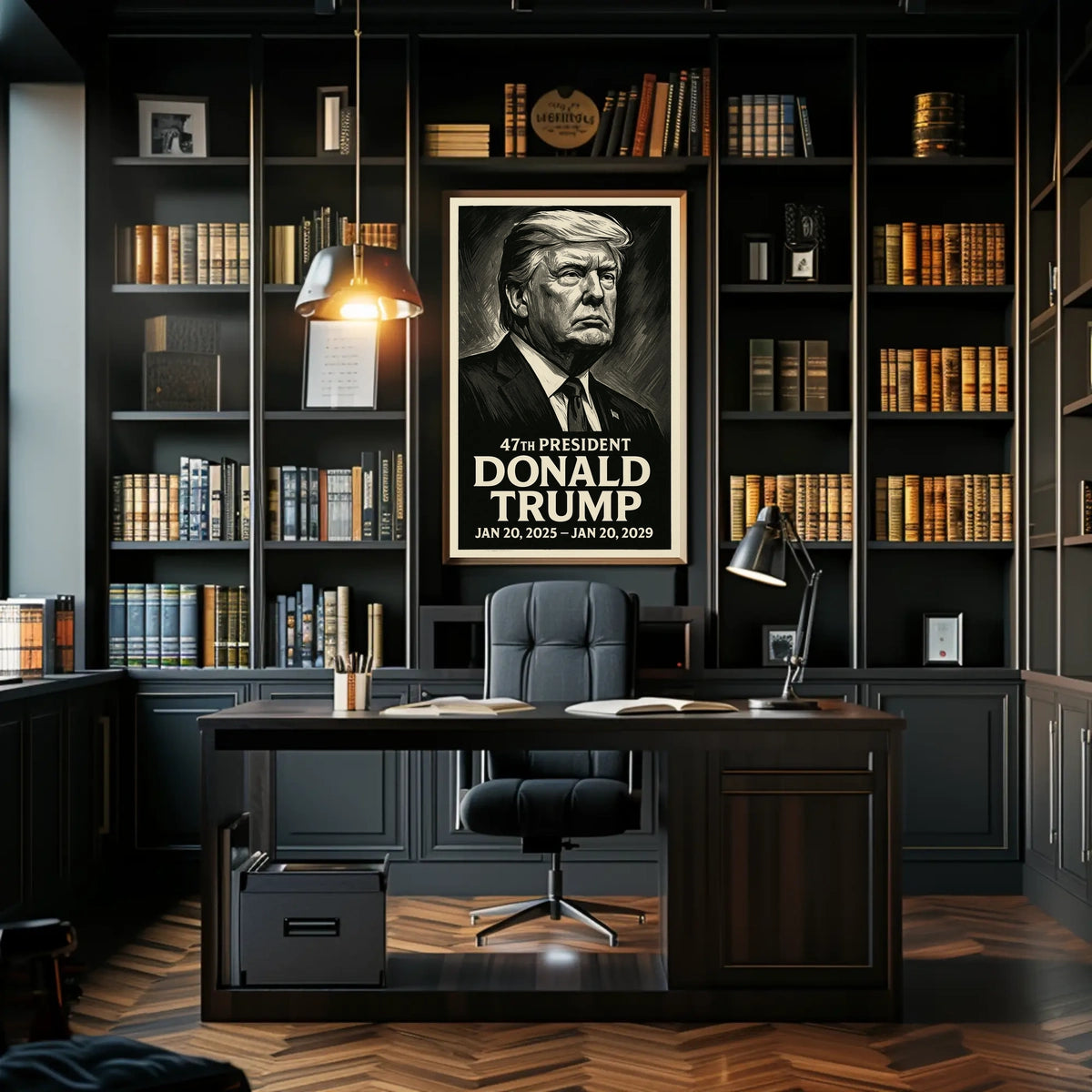 Donald Trump 47th President Poster