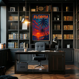 Florida Sunset Poster
