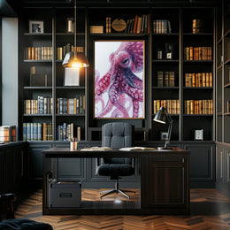 Mesmerizing Octopus Art Print Poster for Home Decor Enthusiasts PosterGoat