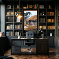 Rustic Mountain Retreat Poster