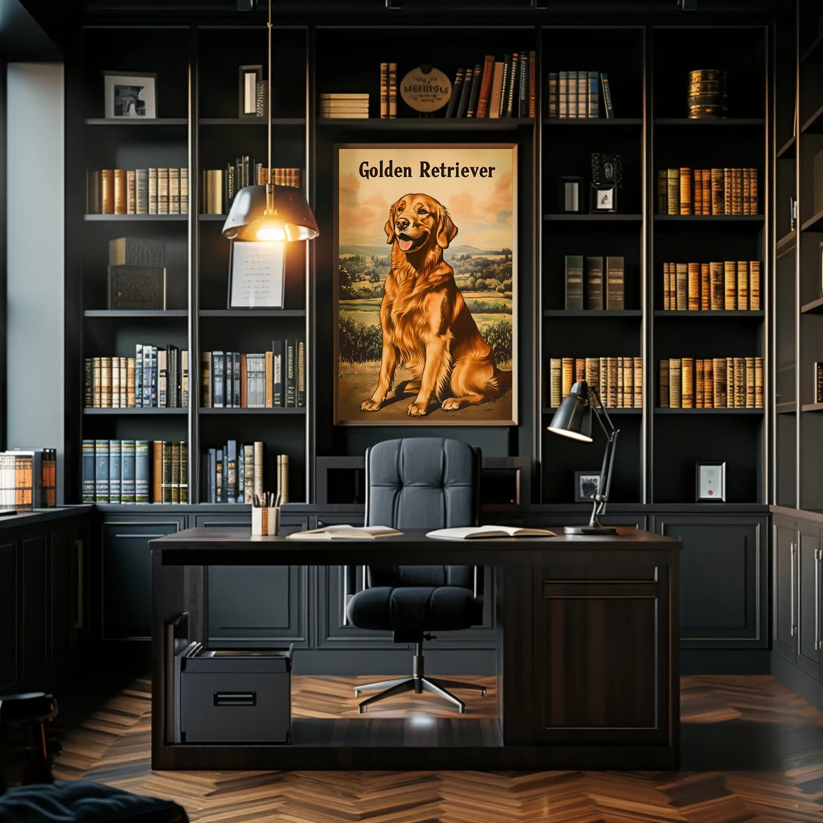 Golden Retriever Poster