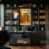 Al Balad The Colorful Old City Of Poster