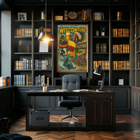 Discover Wisconsin Poster