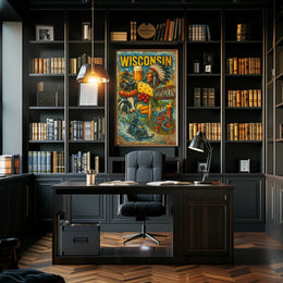 Discover Wisconsin Poster