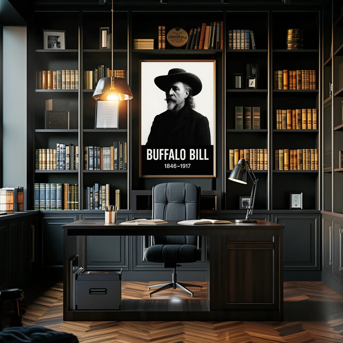 Buffalo Bill Western Icon Cultural or Heritage Poster