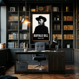 Buffalo Bill Western Icon Cultural or Heritage Poster