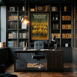 Philadelphia Athletics The Origin Of Poster