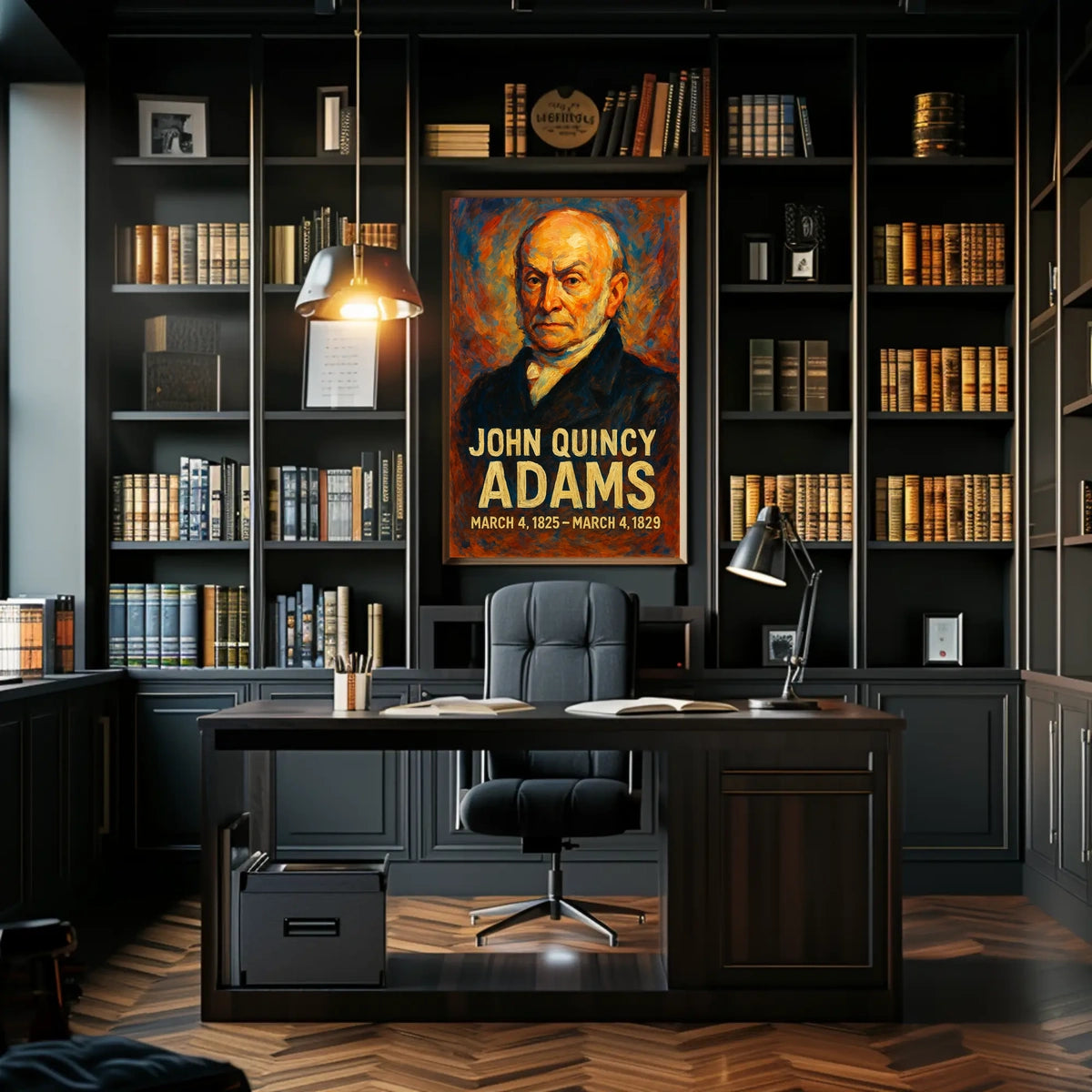 John Quincy Adams Poster