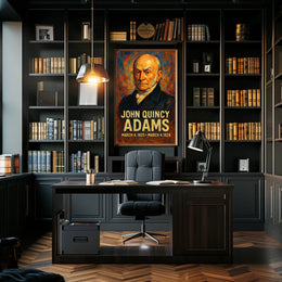John Quincy Adams Poster