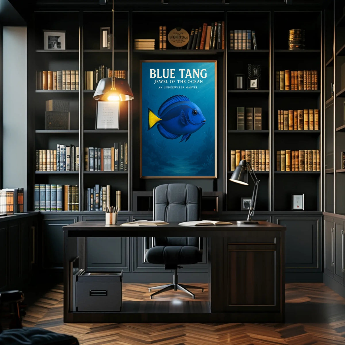 Blue Tang Jewel Of The Ocean Poster