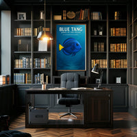 Blue Tang Jewel Of The Ocean Poster
