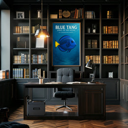Blue Tang Jewel Of The Ocean Poster