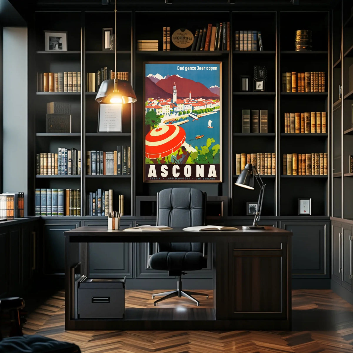 Ascona Travel Poster