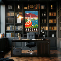 Ascona Travel Poster