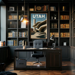 Architectural Wonders Of Utah Poster