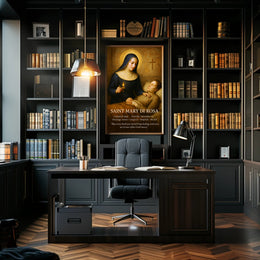 Saint Mary di Rosa Poster PosterGoat