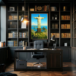 Brazil A Land of Wonders Poster PosterGoat