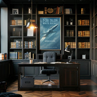 T-38 Talon Jet Speed Enthusiast Poster