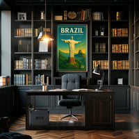 Brazil Vibrant Culture, Boundless Beauty Poster
