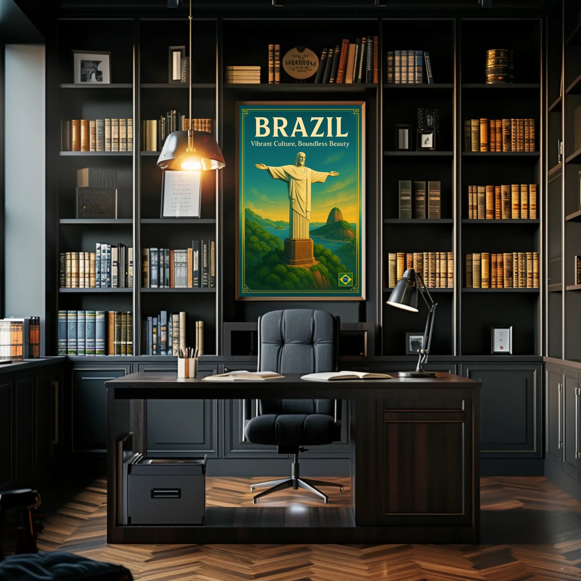 Brazil Vibrant Culture, Boundless Beauty Poster