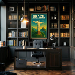 Brazil Vibrant Culture, Boundless Beauty Poster