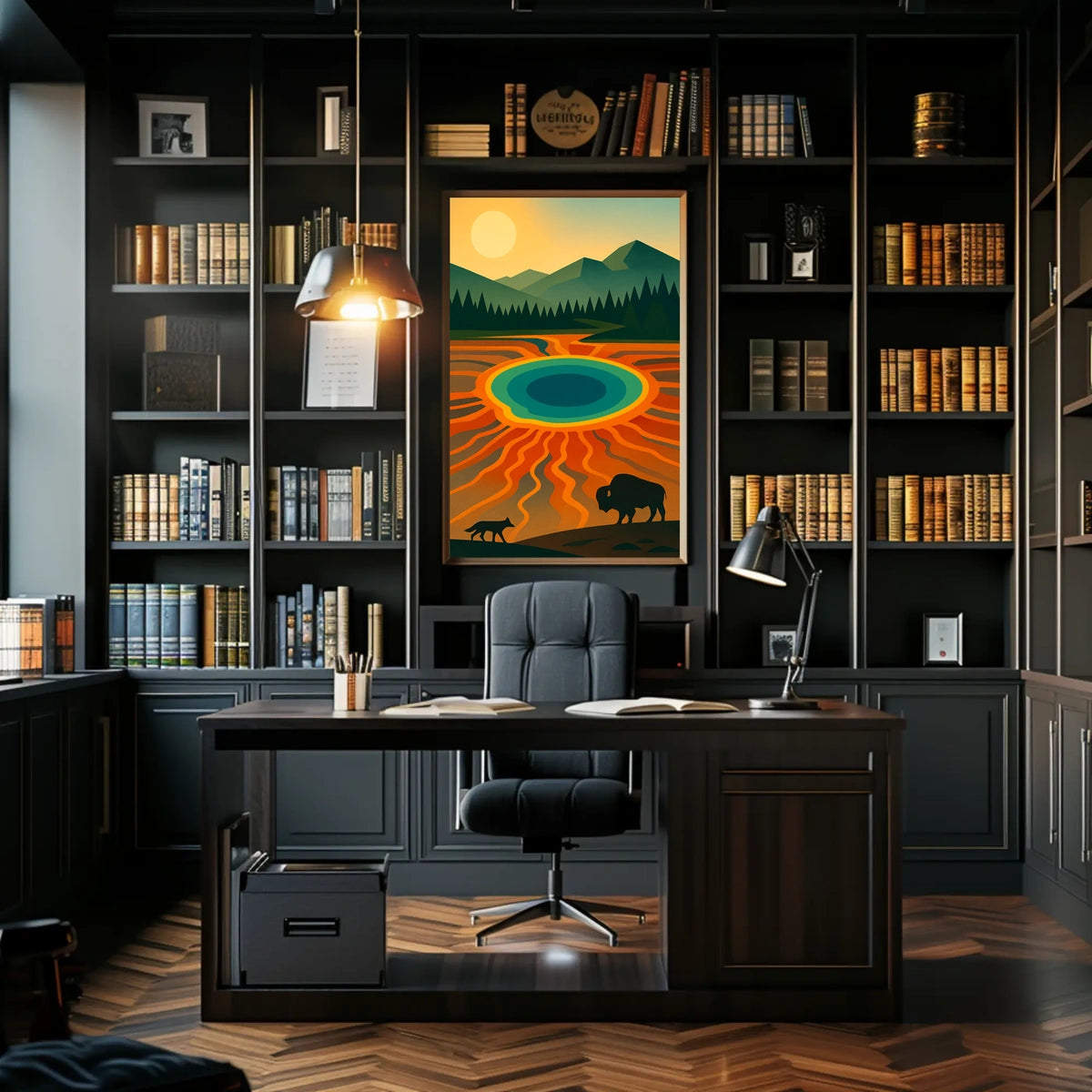 Yellowstone Serenity Poster