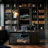 Classic Luxury Car Showcase Poster PosterGoat