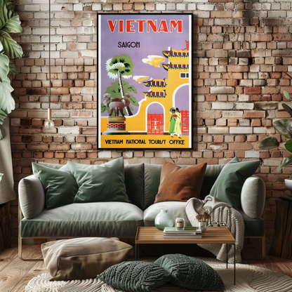 Vietnam Travel Poster
