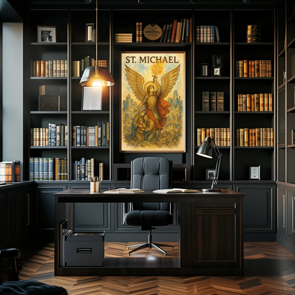 St. Michael Protector Of The Faithful Poster